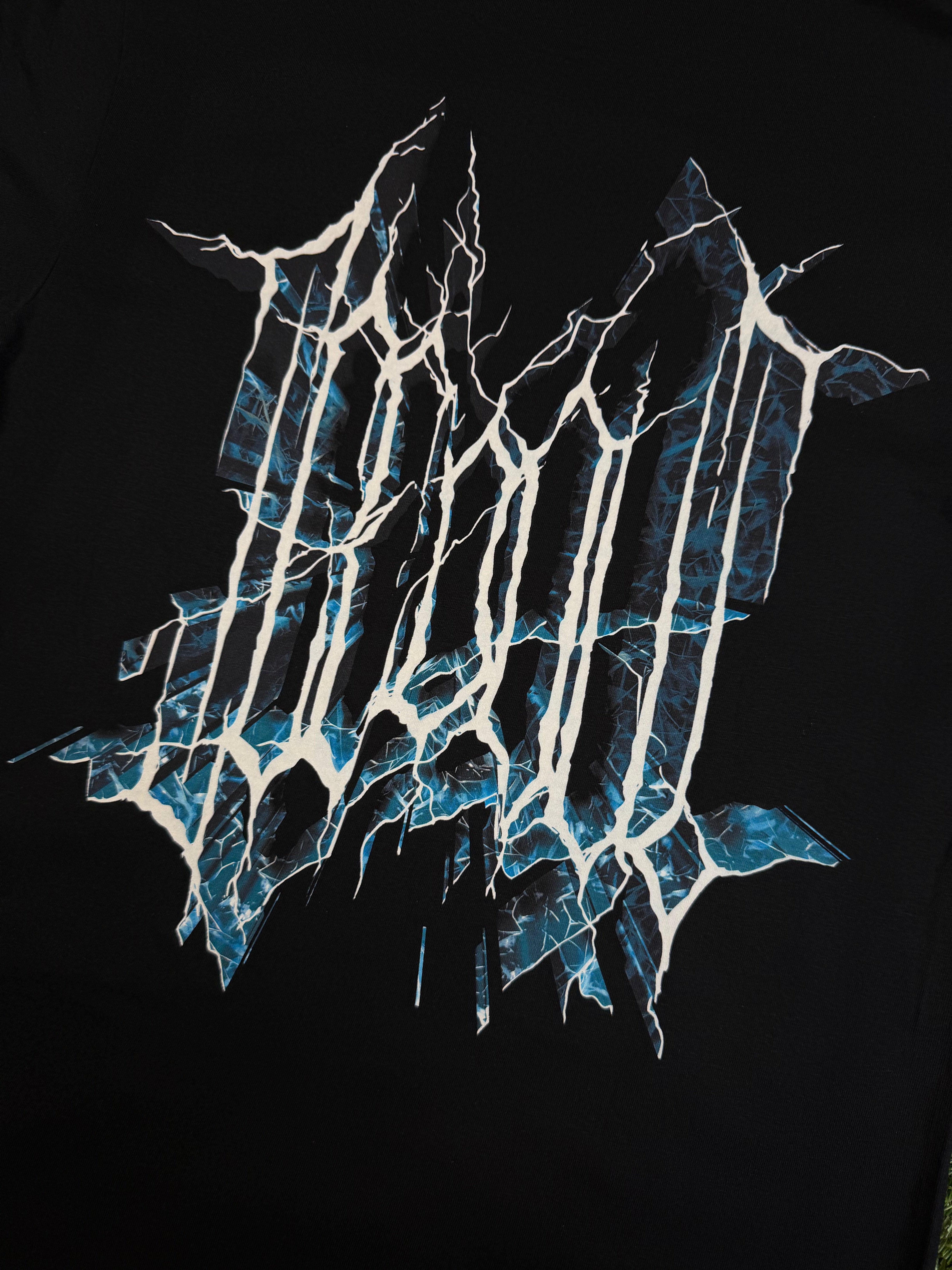 LONGSLEEVE „ICEDOUT PATTERN LOGO“ (BLACK)