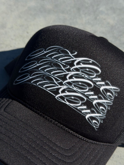 KŠILTOVKA „TRIPLE HANDWRITTEN“ (BLACK)