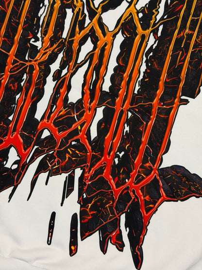 CREWNECK „INFERNO“ (WHITE)