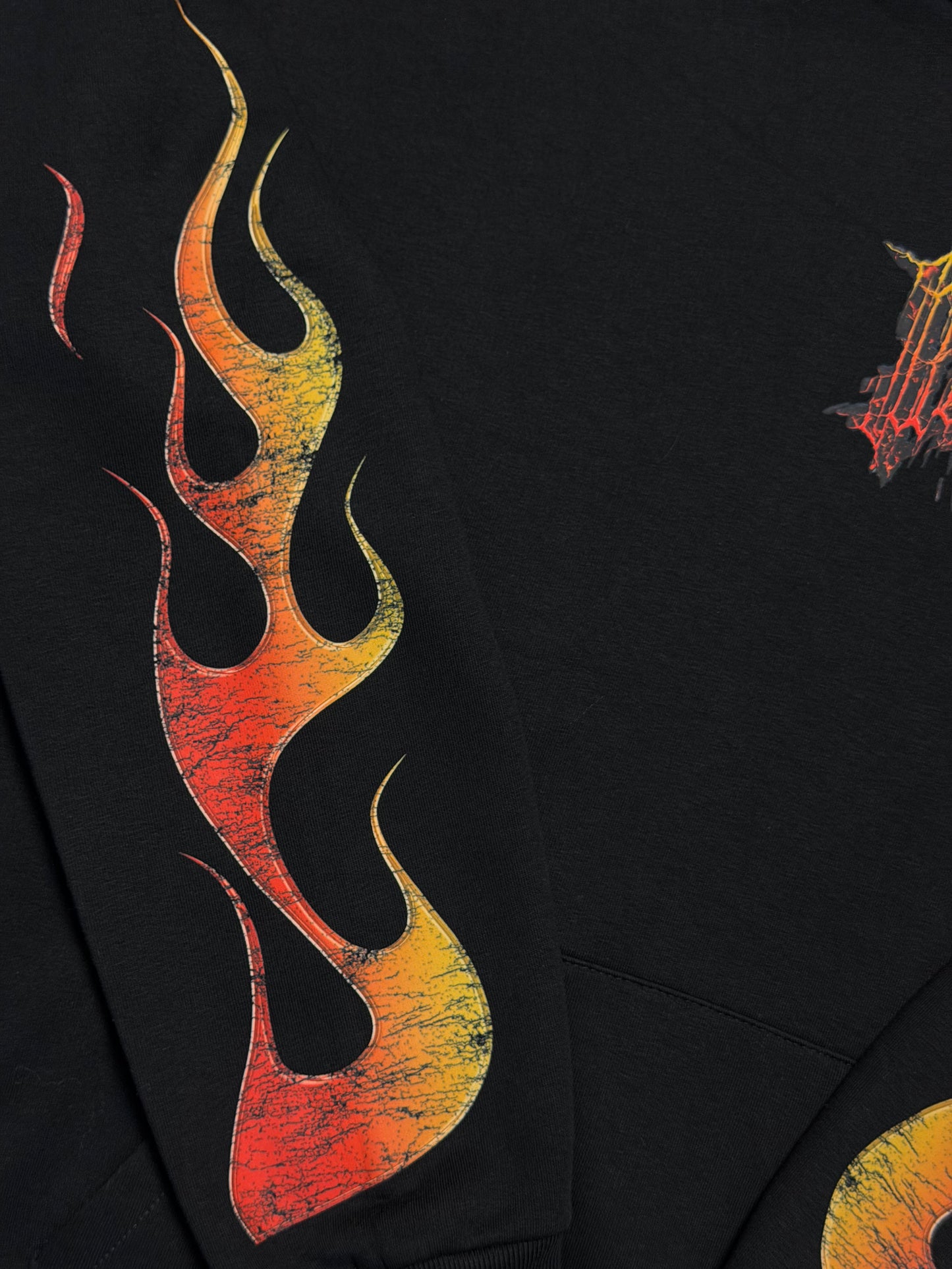 MIKINA „BURNOUT“ (BLACK)