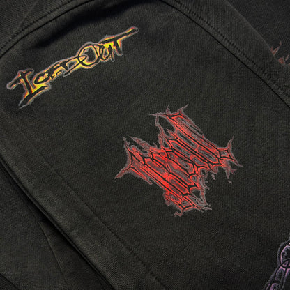 ZIP-UP MIKINA „ICEDOUT WINTER 25“ (WASHED GREY)