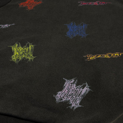 ZIP-UP MIKINA „ICEDOUT WINTER 25“ (WASHED GREY)