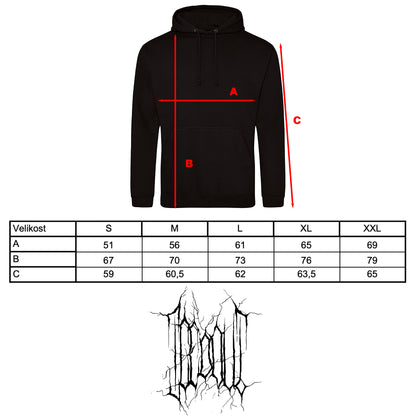 MIKINA „ICEDOUT WINTER 25“ CLASSIC (BLACK)