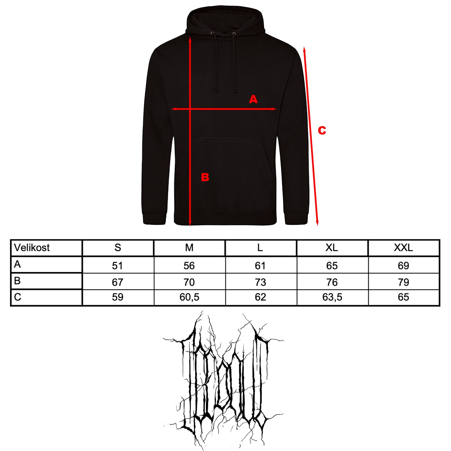 MIKINA „ICEDOUT WINTER 25“ CLASSIC (BLACK)