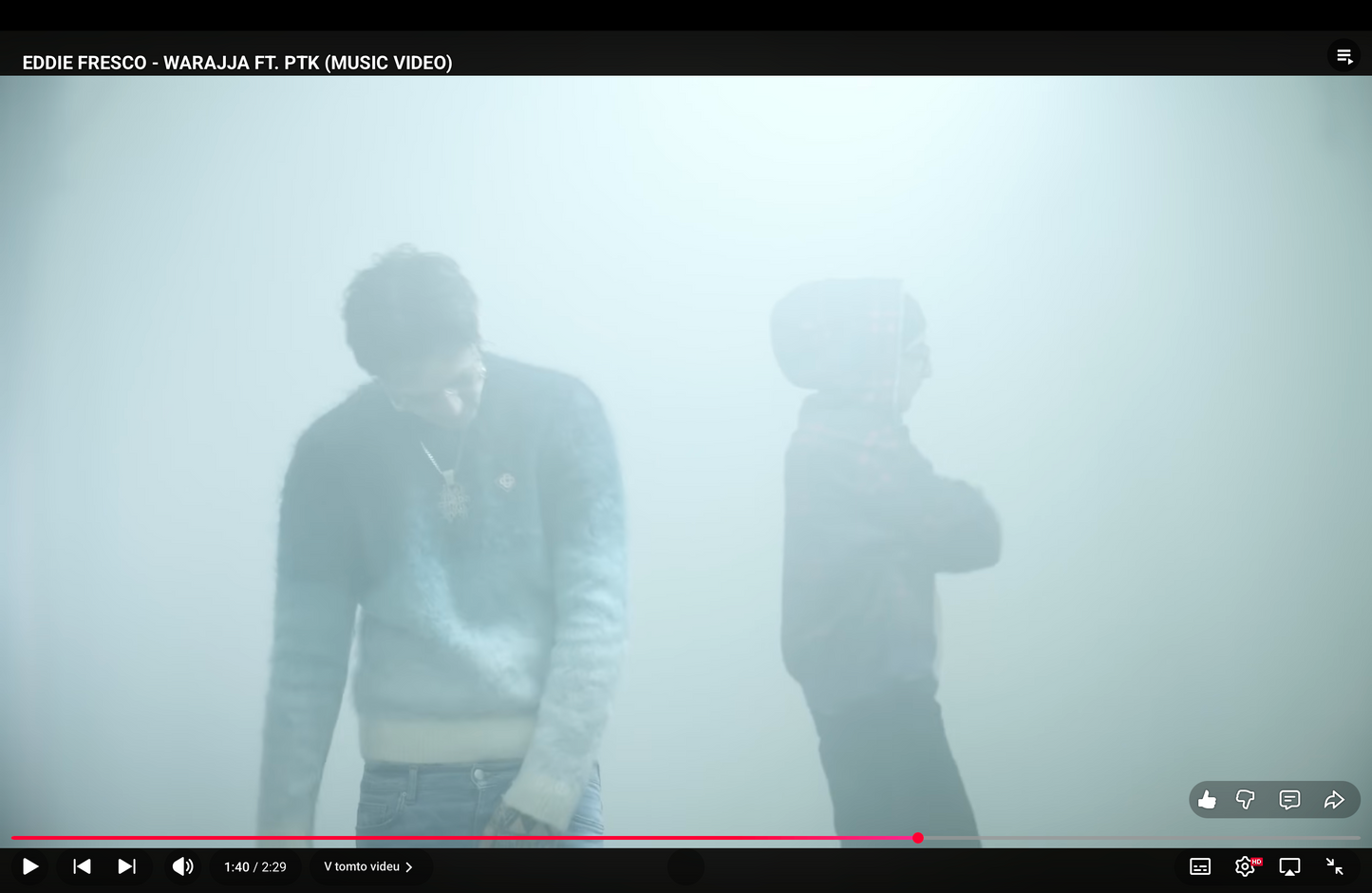 SVETR CASABLANCA "GRADIENT SWEATER"