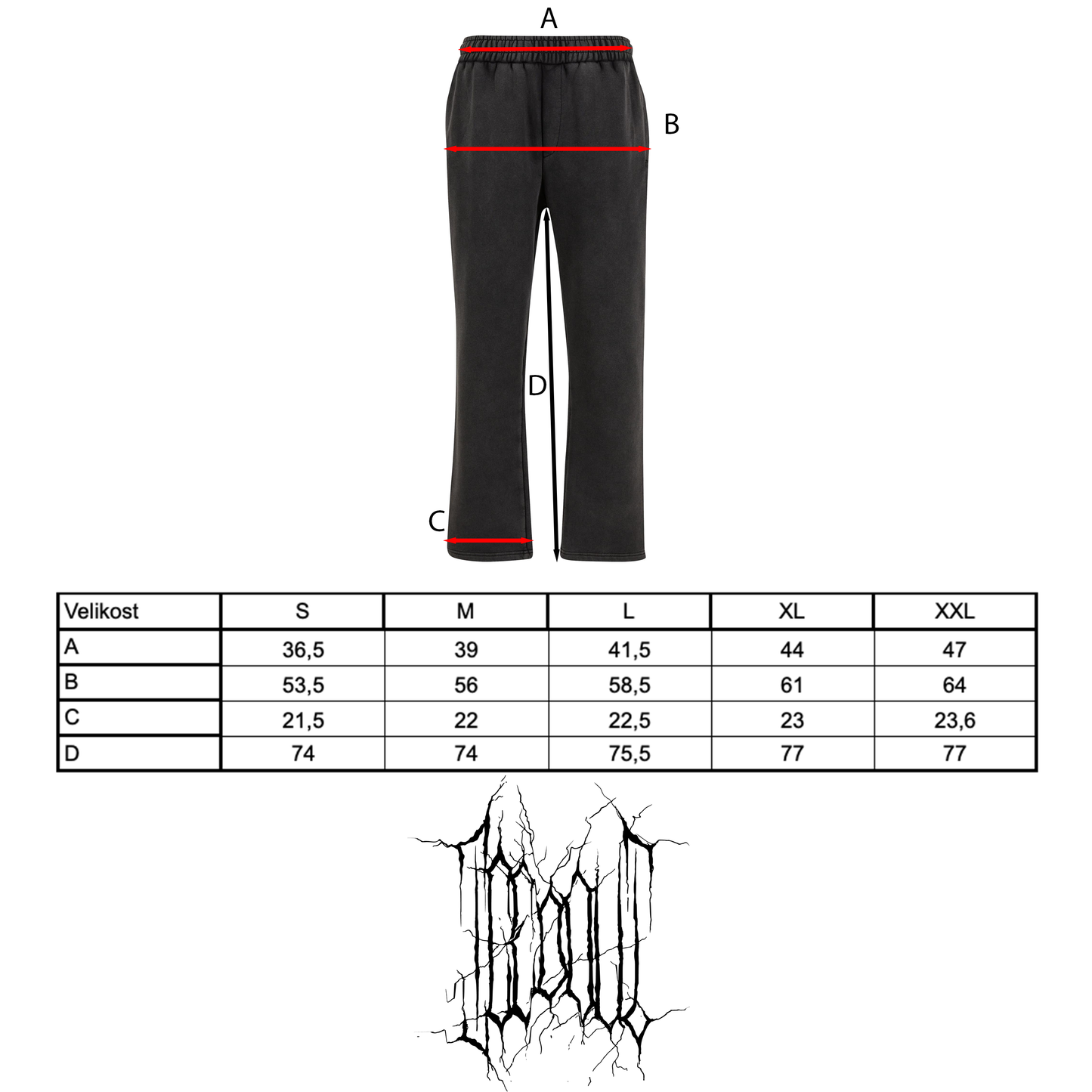 TEPLÁKY „ICEDOUT WINTER 25“ (WASHED GREY)