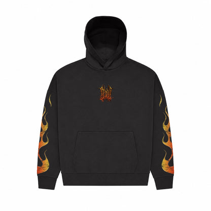 MIKINA „BURNOUT“ (BLACK)