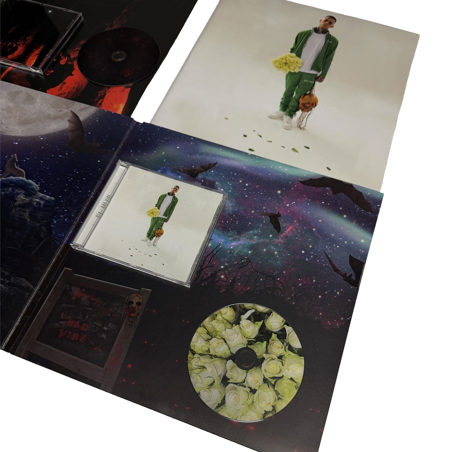 TRIPLE PACK VINYL + TRIPLE PACK CD’S (27-UTOPENÝ V ČASE-BAD VIBE)