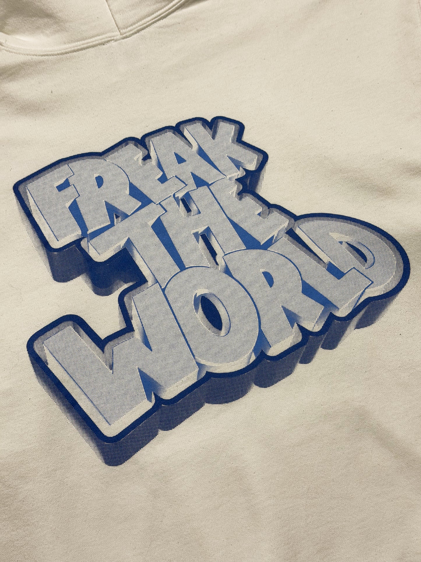 MIKINA "FREAK THE WORLD" (WHITE)