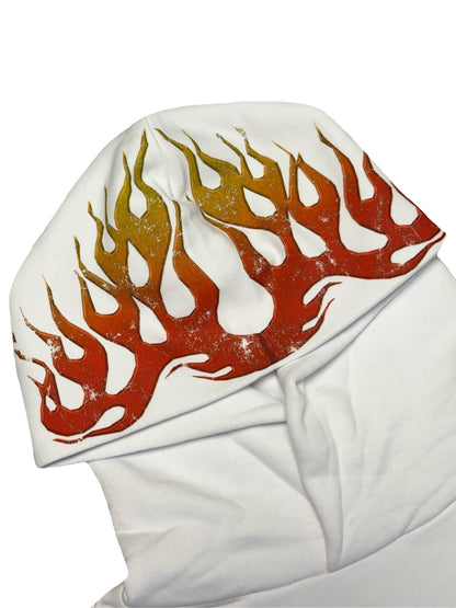 MIKINA „BURNOUT“ (WHITE)