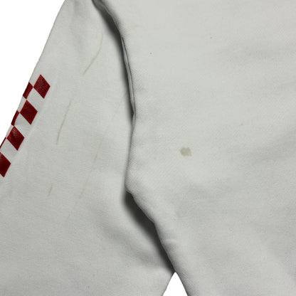 MIKINA ICEDOUT RACING "CL500" HEAVY (WHITE)