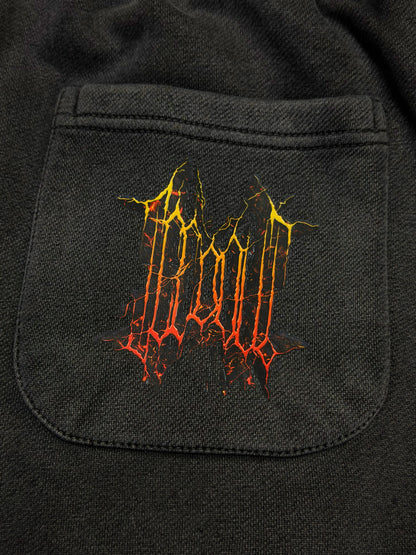 ŠORTKY „MAGMA“ (WASHED GREY)