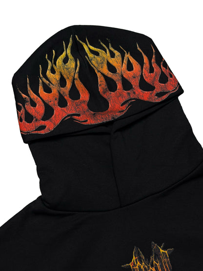 MIKINA „BURNOUT“ (BLACK)