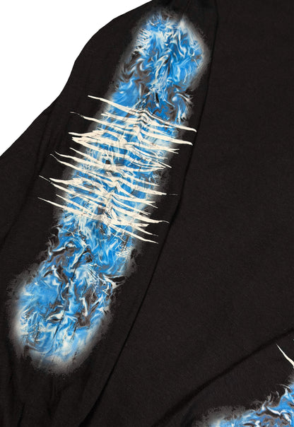 LONGSLEEVE „ICEDOUT PATTERN LOGO“ (BLACK)