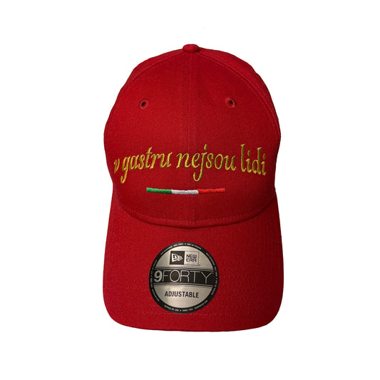 KŠILTOVKA NIK TENDO "V GASTRU NEJSOU LIDI" (RED)