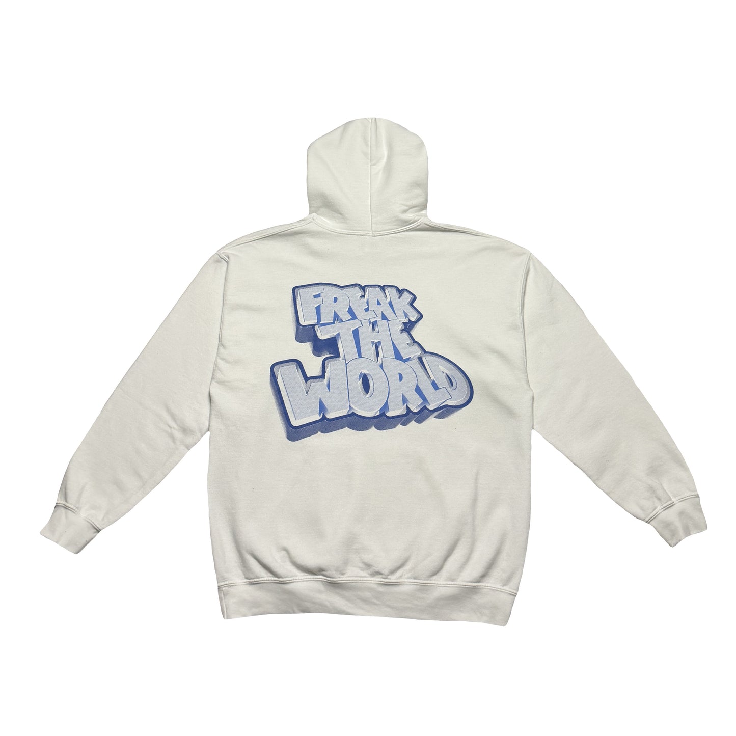 MIKINA "FREAK THE WORLD" (WHITE)