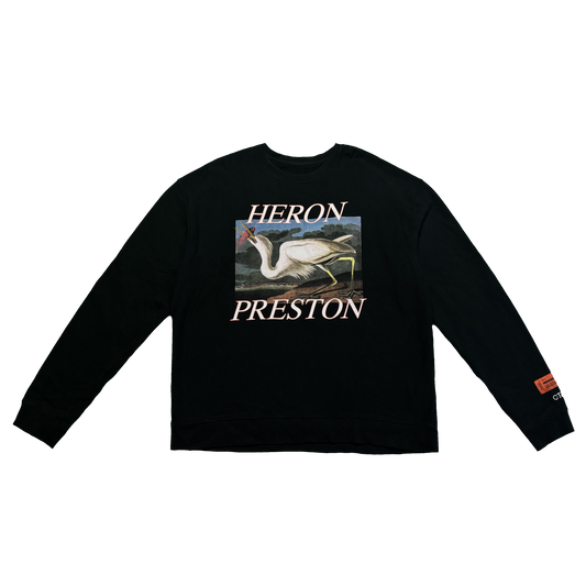 MIKINA HERON PRESTON "WHITE HERON" (BLACK)
