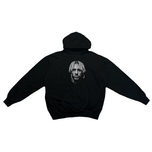 MIKINA YZO "ZPÁTKY NA SVOJÍ PLANETU" HEAVY (BLACK)