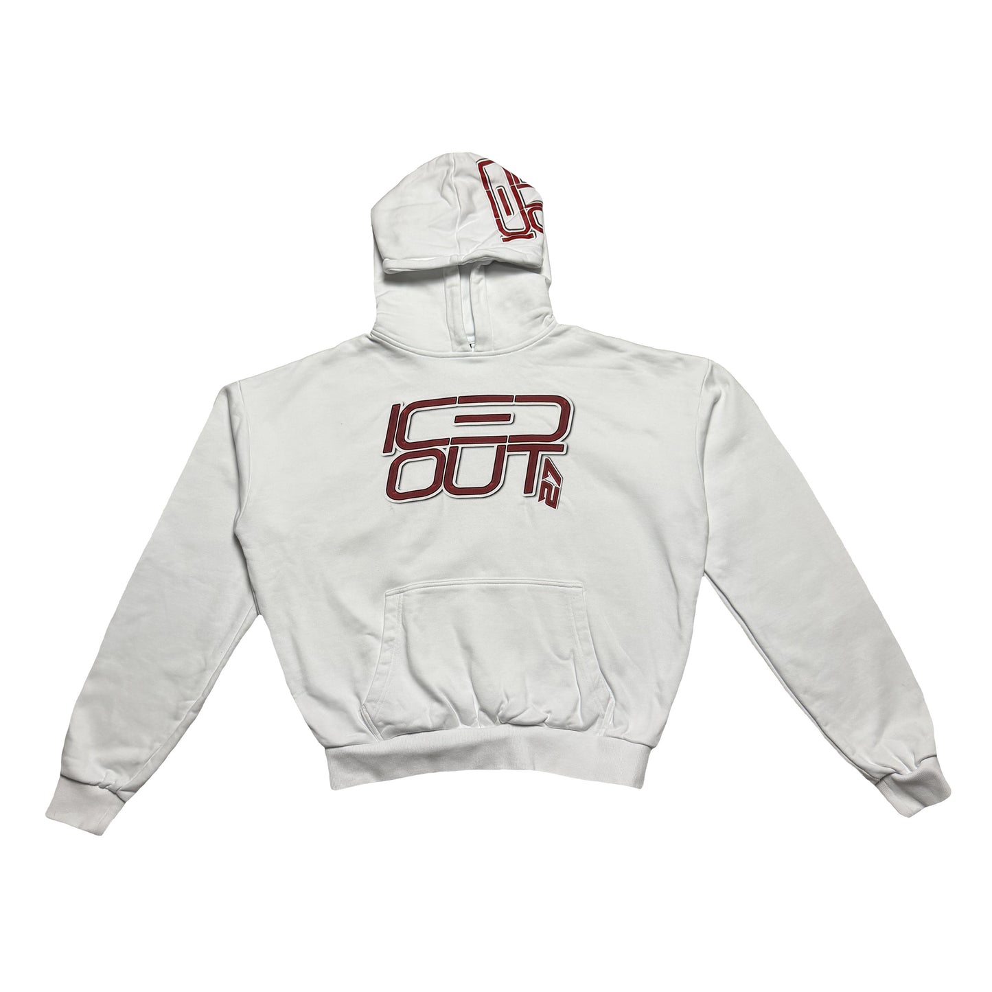 MIKINA ICEDOUT RAICING "GRAN TURISMO" HEAVY (WHITE)