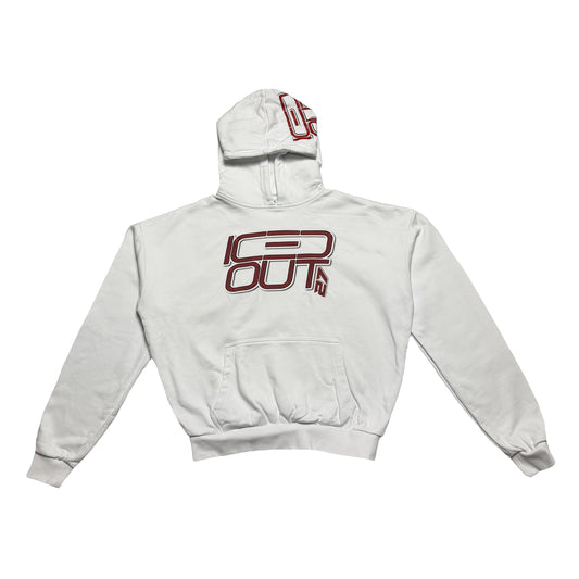 MIKINA ICEDOUT RAICING "GRAN TURISMO" HEAVY (WHITE)