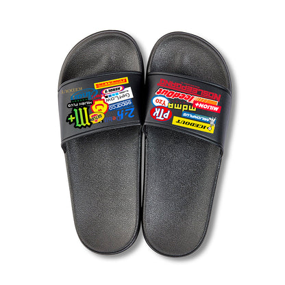 PANTOFLE "GET LOW" (BLACK)