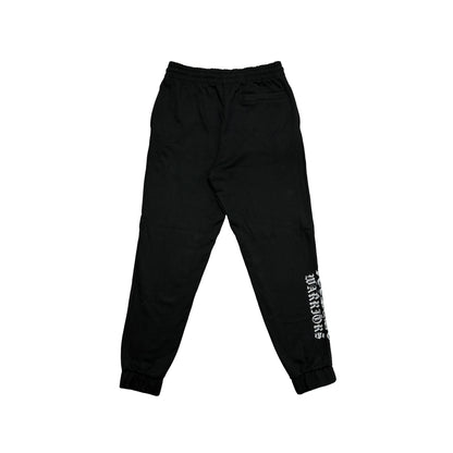 TEPLÁKY "SKELETON" HEAVY (BLACK)