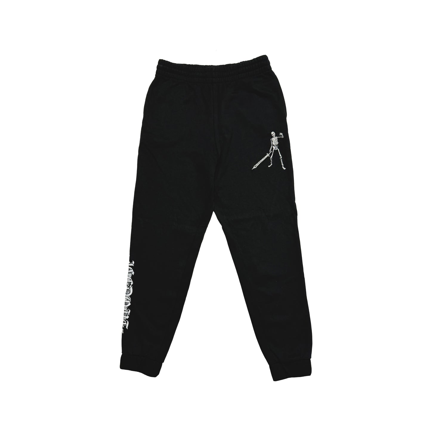 TEPLÁKY "SKELETON" HEAVY (BLACK)