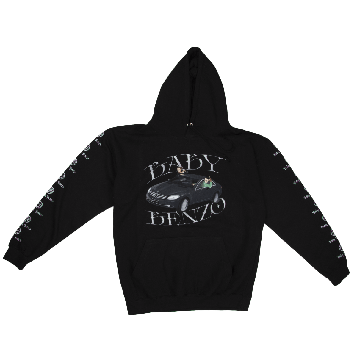 MIKINA "BABY&BENZO" (BLACK)
