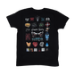 TRIKO "ALLSTAR BOXLOGO" (BLACK)